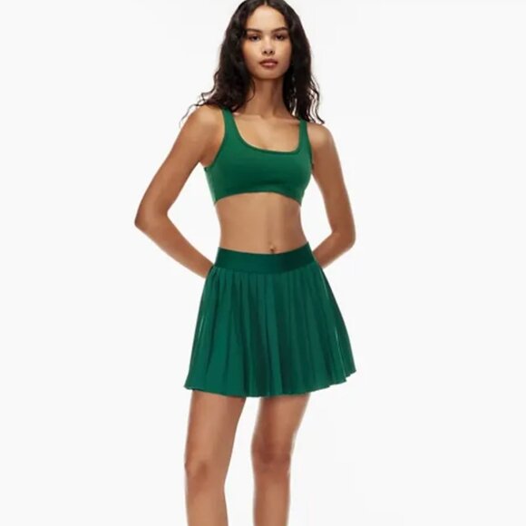 TnaMOVE™ Tennis Pro Micro Skirt in Ivy League Green - Picture 2 of 4